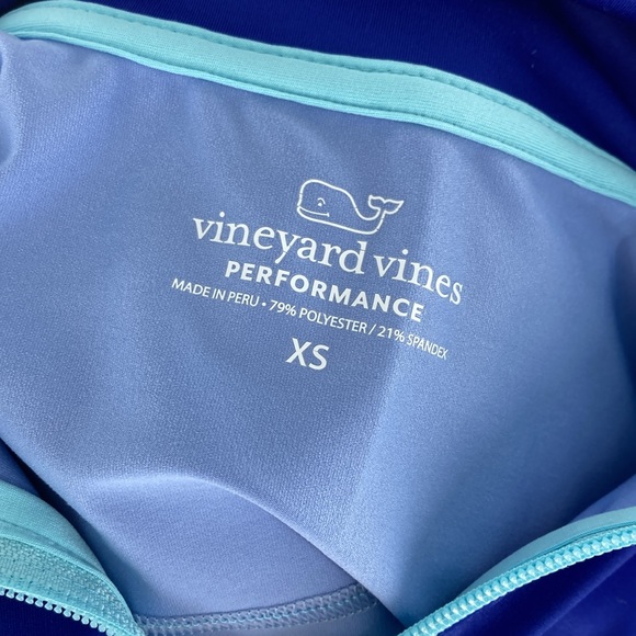 Vineyard Vines Performance Quarter Zip Ombre Tech Top Women’s X-Small - Picture 7 of 8